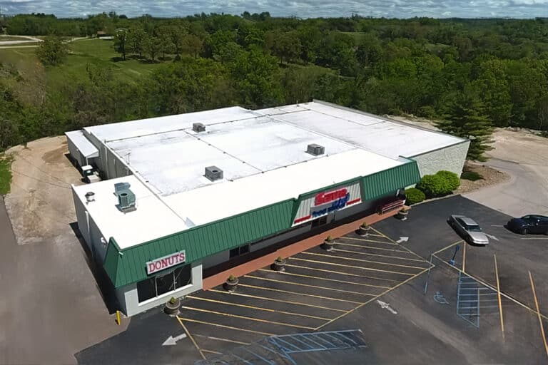 Flat Roof on a Save a Lot, Meyers, St. Louis