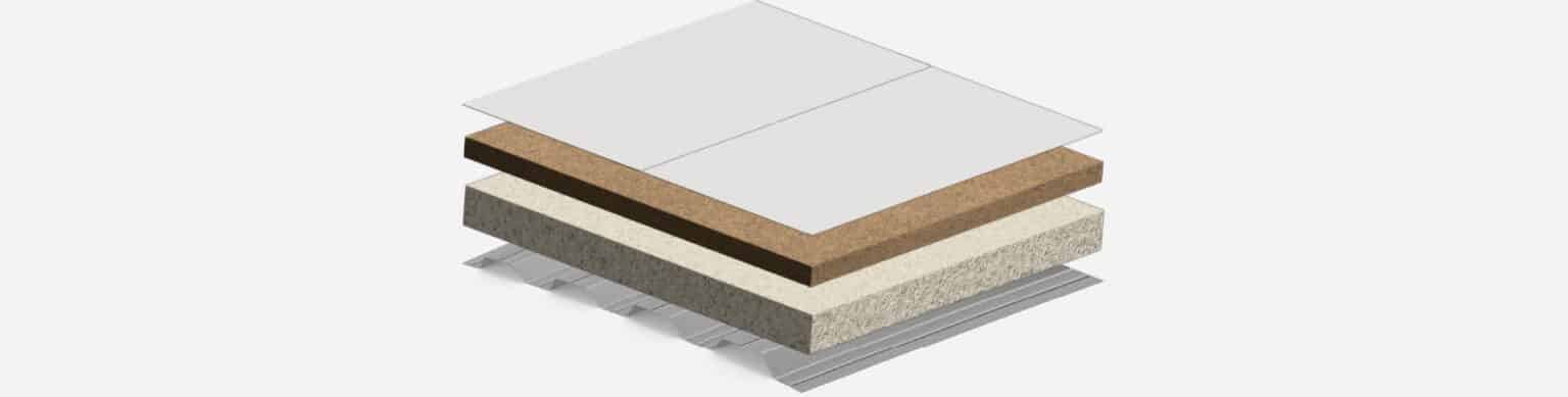 Single-Ply Roofing System Diagram